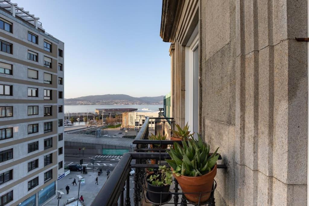 Bonito Piso Con Vistas, Centrico, Acogedor Apartment Vigo Exterior foto