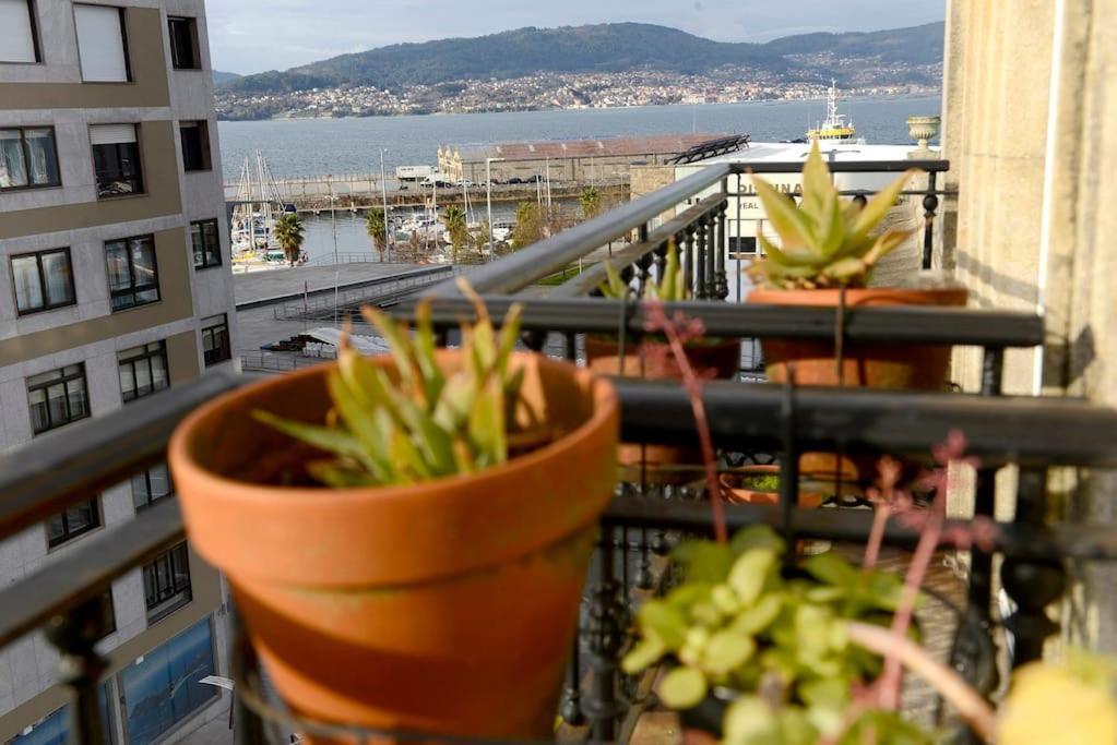 Bonito Piso Con Vistas, Centrico, Acogedor Apartment Vigo Exterior foto